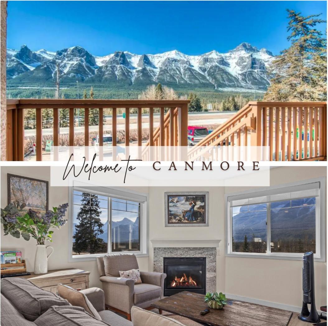 Apartamento B212 Hot Tub, Ac X3, Parking, 2 Min To Banff Gate Canmore Exterior foto